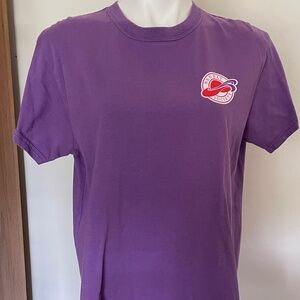 Red Hat Society Classic Purple Tee Shirt size Large